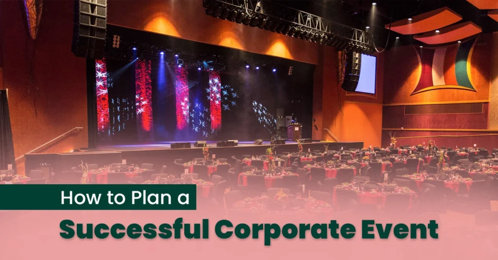 plan corporate event