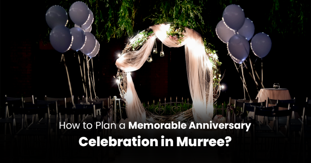 anniversary celebration with Evento Planner